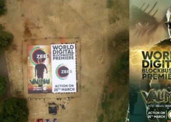 Valimai to premiere on Zee5 from 25 March, the biggest poster ever made for the release