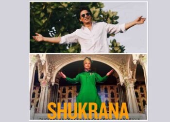 Rizwan Sikander dedicates his recent music video SHUKRANA to Shahrukh Khan