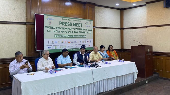 All India Mayors & RWAs Summit on Waste Management and World Conference on Environment to be held in Delhi