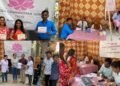 "Ankibai Ghamandiram Gowani Trust by leading Social Activist Nidarshana Gowani conducts Blood Donation camp at the Kamala Mills Compound"