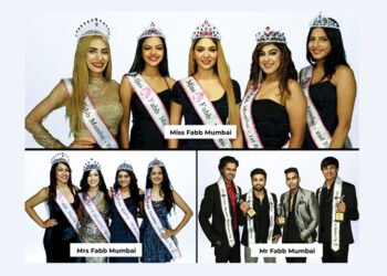 Miss Fabb Mumbai 2022 is Roop Tiwari, Mrs Fabb Mumbai 2022 is Reena Bhattacharya and Mr Fabb Mumbai 2022 is Ashish Khatri