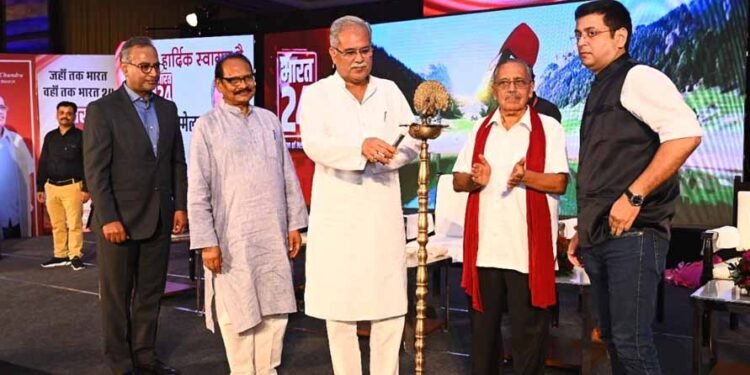 Chhattisgarh CM lauds Bharat 24 for being voice of common people