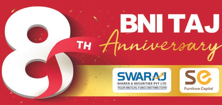BNI Taj Celebrates 8th Anniversary with Mega Convention of Business Leaders