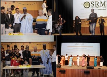 International Students’ Day celebrated in Magnificence at SRM AP