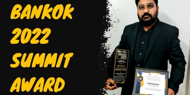 IIFSE GROUP: Mr. Srinu Mahanti Received International Innovative AWARD 2022-BANGKOK for Excellence unique training in fire & safety, hotel management courses