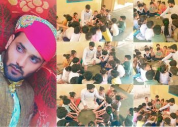 Krishnakumarsinhji Gohil's unique campaign on the spirit of collective life