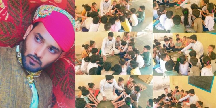 Krishnakumarsinhji Gohil's unique campaign on the spirit of collective life