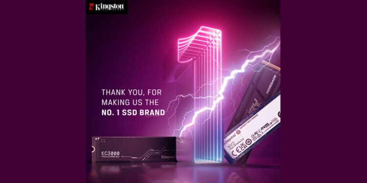Kingston Technology Tops List of Supplier Channel SSD Shipments in 2022