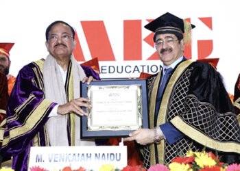 M Venkaiah Naidu Blessed Students of Asian Education Group