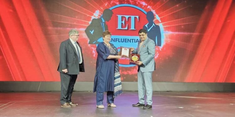 OSL Director Charchit Mishra bags ET’s “Influential Personality Award East 2023” for dynamic leadership in shipment & logistics