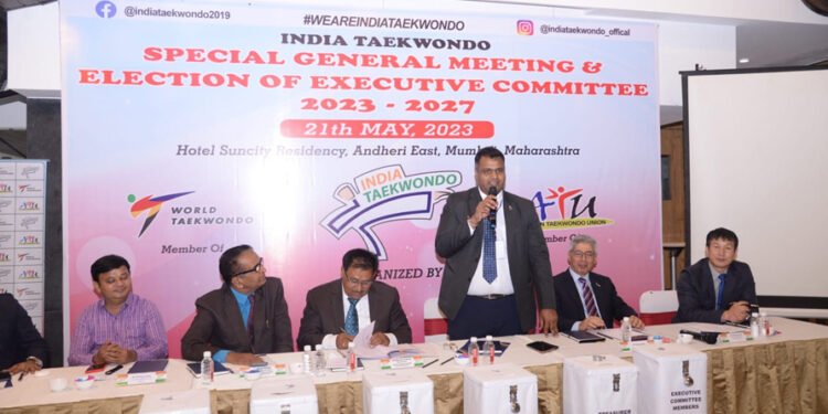 Shirgaonkar elected unopposed as India Taekwondo Chief