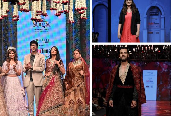 Delhi Times Fashion Week: Blingy Runway Dazzles Fashion World