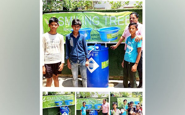 World Environment Day Smiling Tree promotes Water Conservation by displaying a demo model for water harvesting