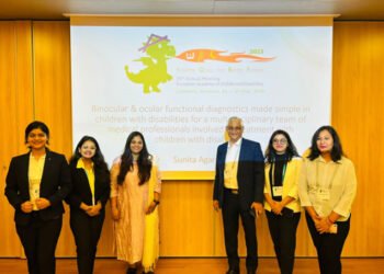 Indian Optometrist Sunita Agarwal’s Historic Scientific Instructional Course at the recently held European Academy of Childhood Disability Conference