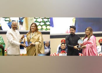 MeghaShrey NGO Lauded for its Cervical Cancer Free India Campaign, Seema Singh crowned as Champion of Change and Philanthropist of the Year
