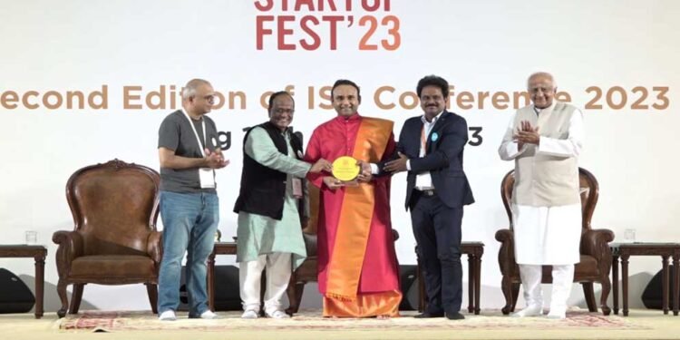 Sai Ganga Panakeia’s Innovative Path to Redefining Healthcare Garners Great Recognition during the India Startup Festival 2023