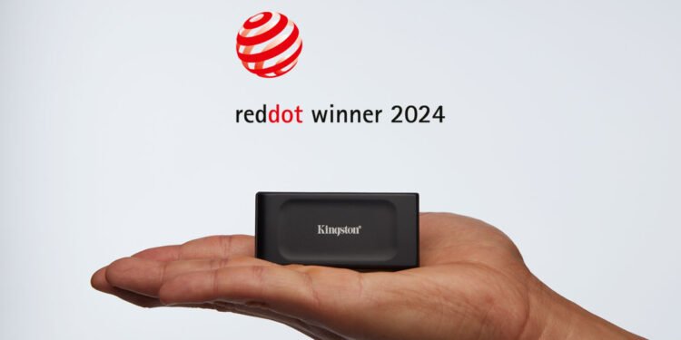 Kingston XS1000 External SSD Wins 2024 Red Dot Award