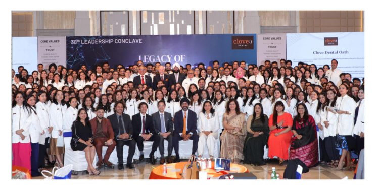 India’s Largest Dental Chain, Clove Dental Organizes its 38th Leadership Conclave on its 14th Anniversary