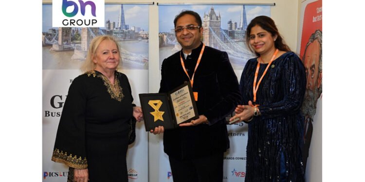 BN Group Receives Global Recognition as Fastest Growing Edible Oil Manufacturer at House of Commons