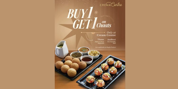 Double the Chaat, Double the Delight: Cream Centre Rolls Out BOGO Offer in Thane & Andheri