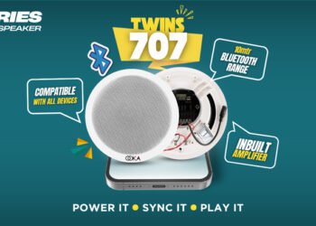 Say Hello to the Smartest Way to Sound — Ooka Audio Launches TWINS 707 Bluetooth Ceiling Speakers