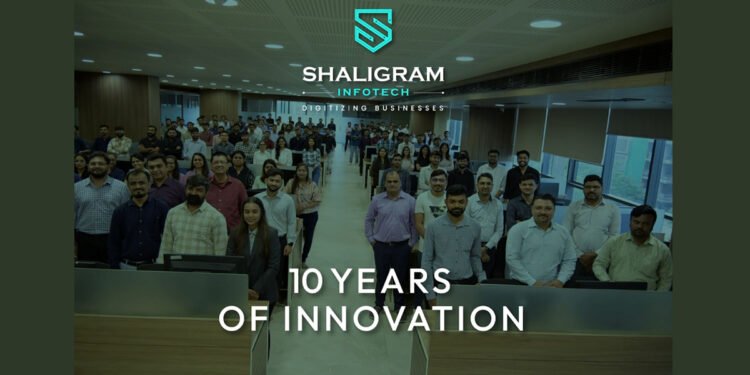 Shaligram Infotech Celebrates 10 Years of Driving Digital Innovation for Global Businesses