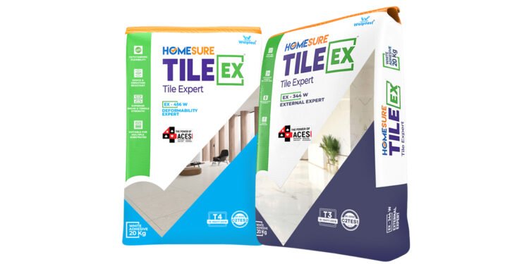 Walplast Introduces High Performance HomeSure TileEx EX 344 W and EX 456 W for Demanding Tile Applications