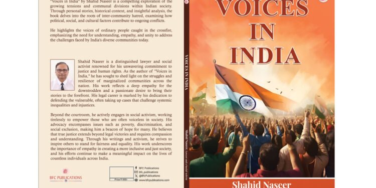 Advocate Shahid Naseer Emerges as a Strong Voice for Justice, Social Reform, and Communal Harmony Through His Work and Literary Contributions