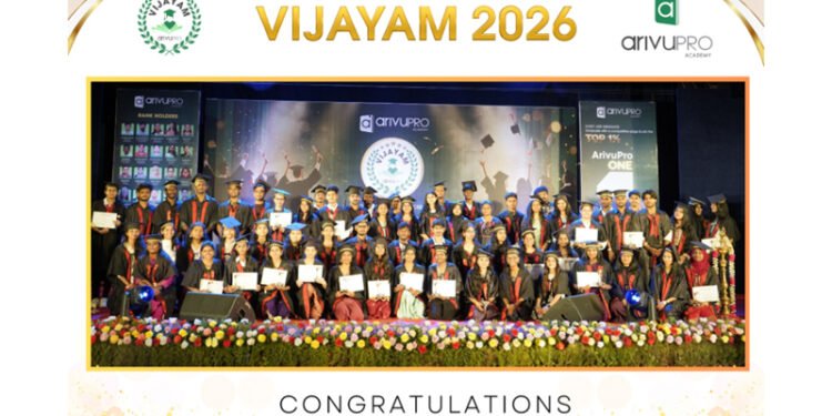 Vijayam 2026: ArivuPro Academy Celebrated the Success of Future Finance and Business Leaders