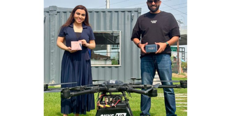 AMARA Partners with Skye Air Mobility to Enable Drone Delivery of Sanitary Pads and Period-Care Products in Delhi-NCR