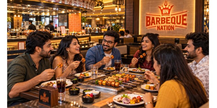 The Table as Theatre: Why Hyderabad’s Group Dining Scene Is Warming Up to Live-Grill Buffets